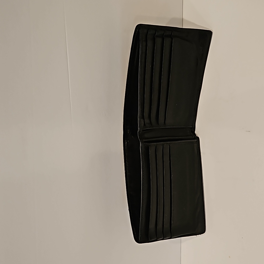 Coach Wallet Leather Bi Fold Classic Traditional Black - Picture 6 of 11